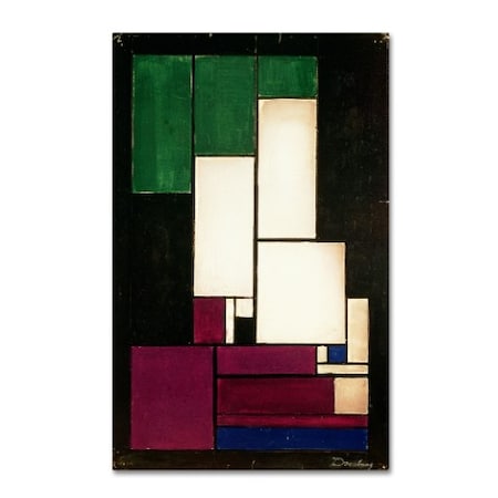 Trademark Fine Art Theo van Doesburg 'Composition 1922' Canvas Art, 22x32 BL01200-C2232GG